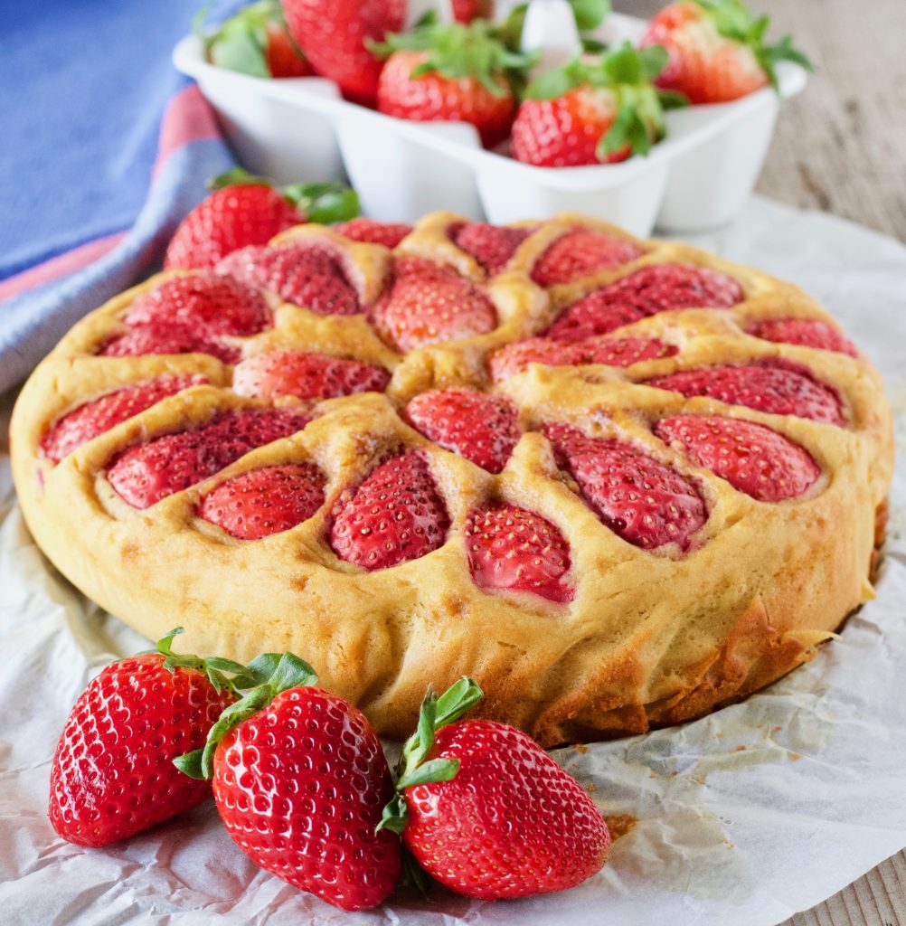 Torta Di Fragole E Ricotta Senza Glutine Popislifestyle